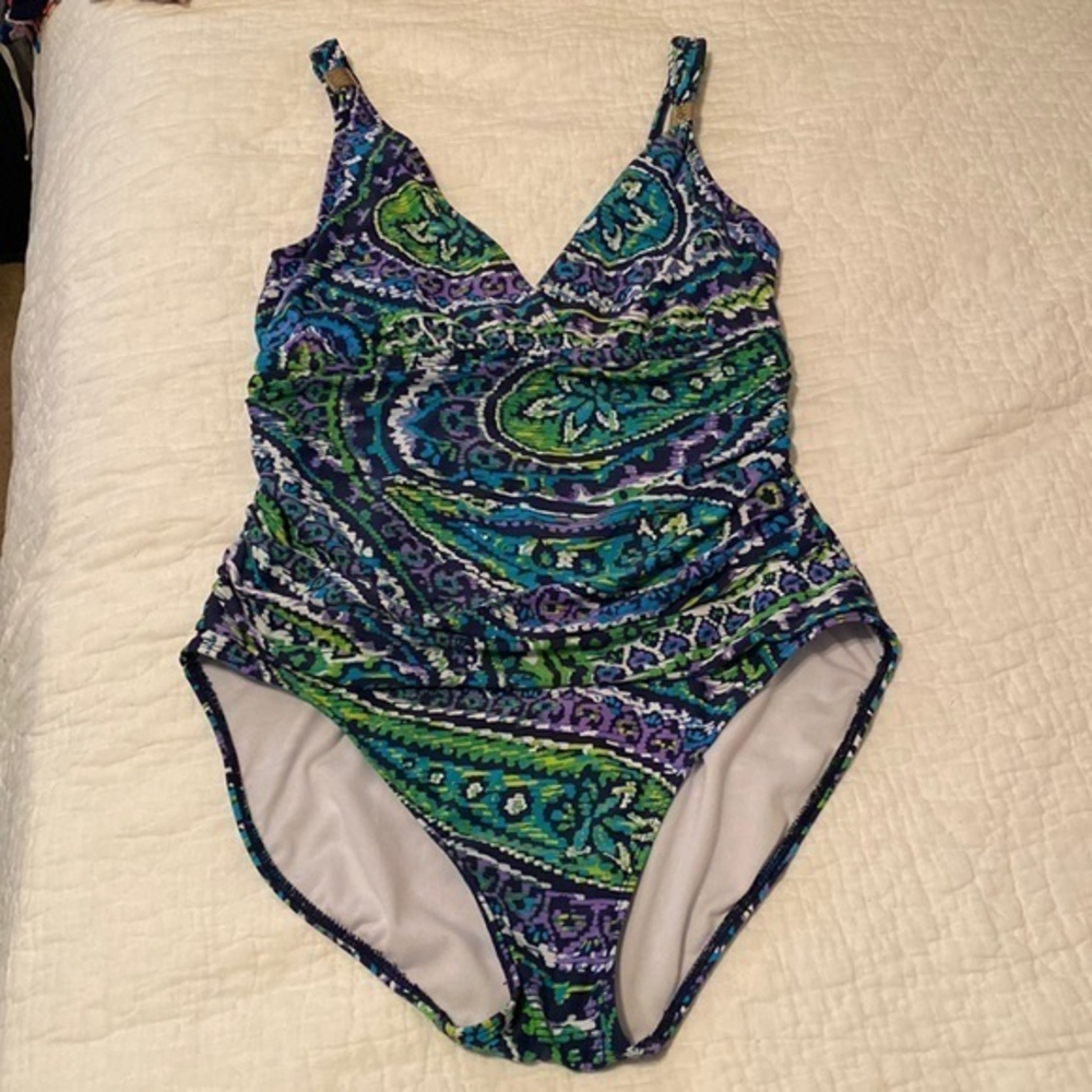 Lauren Ralph Lauren tummy control panel‎ swim suit
